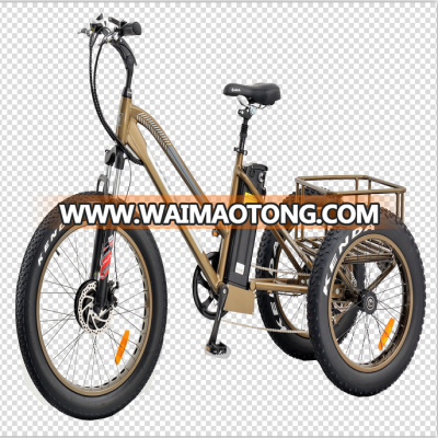 three wheel 48V/5 00W lithium battery electric bike with best quality